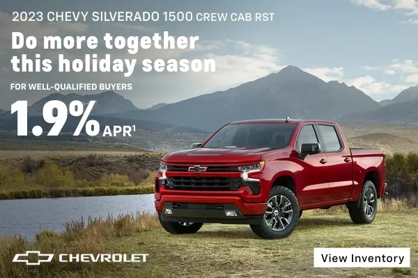 2023 Chevy Silverado 1500 Crew Cab RST. Do more together thi
